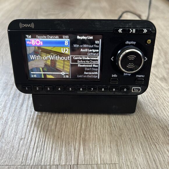 Sirius XM Satellite Radio XPress Receiver Model SA10316 w/ Dock & Car Port Cable - Picture 1 of 8